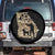 Georgia Duck Hunting Season Spare Tire Cover Labrador Retriever Hunter Gift TS12 No hole Black Print Your Wear
