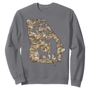 Georgia Duck Hunting Season Sweatshirt Labrador Retriever Hunter Gift - Print Your Wear