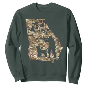 Georgia Duck Hunting Season Sweatshirt Labrador Retriever Hunter Gift - Print Your Wear