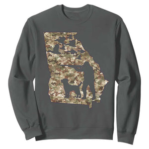 Georgia Duck Hunting Season Sweatshirt Labrador Retriever Hunter Gift - Print Your Wear