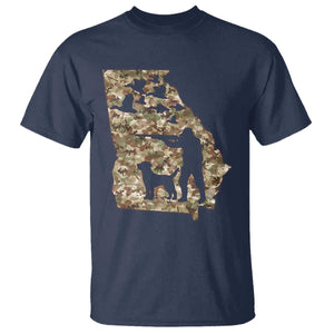 Georgia Duck Hunting Season T Shirt Labrador Retriever Hunter Gift TS12 Navy Print Your Wear