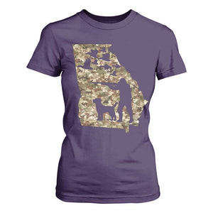 Georgia Duck Hunting Season T Shirt For Women Labrador Retriever Hunter Gift TS12 Purple Print Your Wear