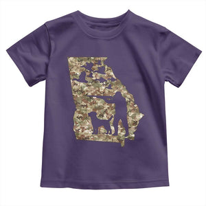 Georgia Duck Hunting Season Toddler T Shirt Labrador Retriever Hunter Gift TS12 Purple Print Your Wear