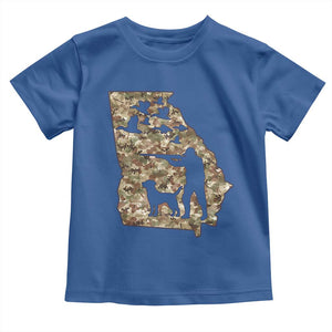 Georgia Duck Hunting Season Toddler T Shirt Labrador Retriever Hunter Gift TS12 Royal Blue Print Your Wear