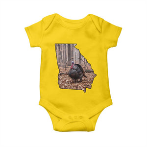 Georgia Turkey Hunting Baby Onesie Camo American Flag Hunter Gift TS12 Daisy Print Your Wear