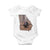 Georgia Turkey Hunting Baby Onesie Camo American Flag Hunter Gift TS12 White Print Your Wear