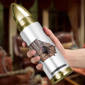 Georgia Turkey Hunting Bullet Tumbler Camo American Flag Hunter Gift TS12 Print Your Wear
