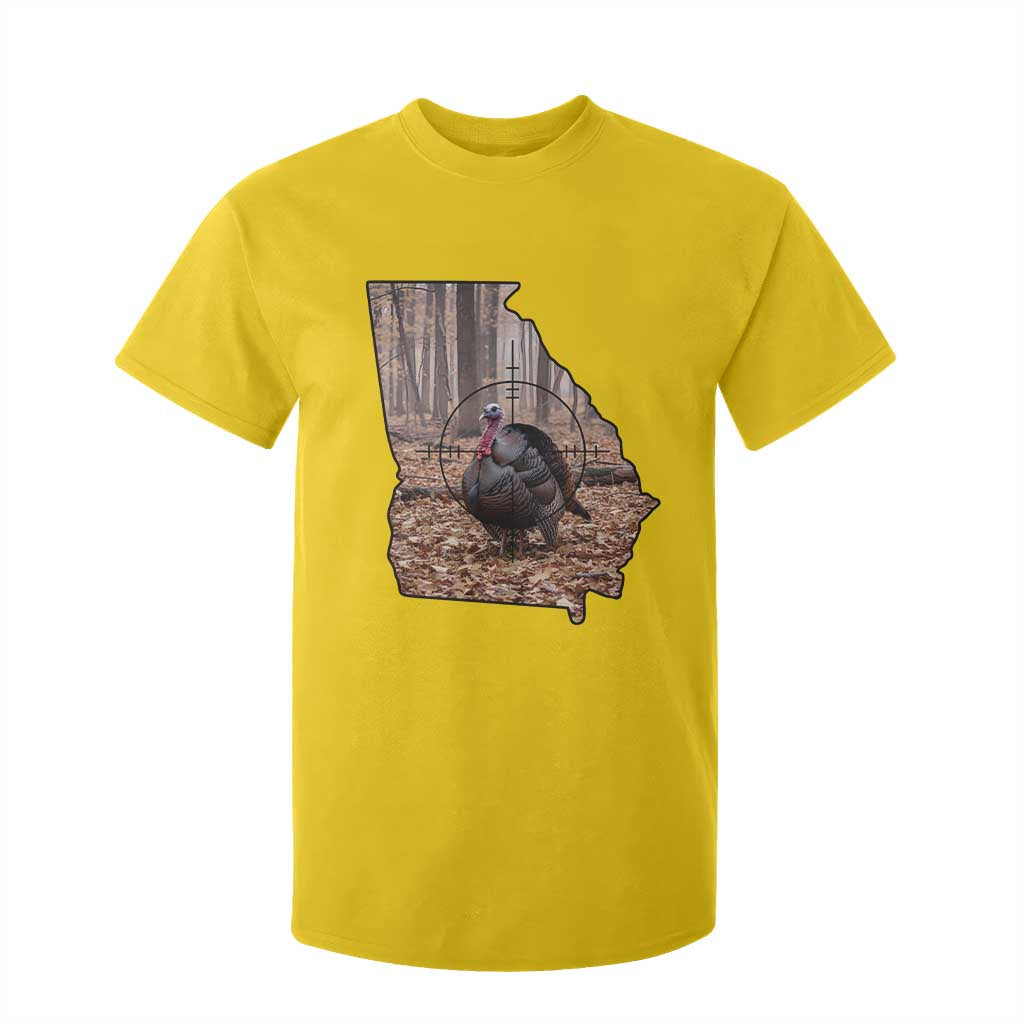 Georgia Turkey Hunting T Shirt For Kid Camo American Flag Hunter Gift TS12 Daisy Print Your Wear