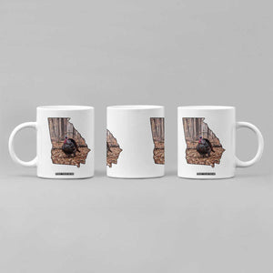 Georgia Turkey Hunting Coffee Mug Camo American Flag Hunter Gift TS12 Print Your Wear