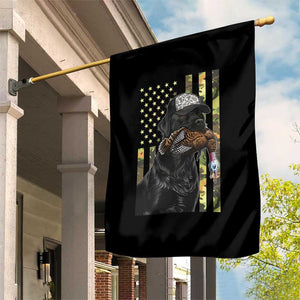 Camo Hunting Dog Turkey American Pride Gift Garden Flag TS12 Print Your Wear