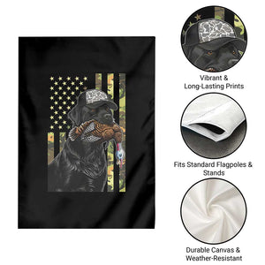 Camo Hunting Dog Turkey American Pride Gift Garden Flag TS12 Print Your Wear