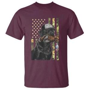 Camo Hunting Dog Turkey American Pride Gift T Shirt TS12 Maroon Print Your Wear