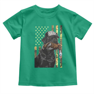 Camo Hunting Dog Turkey American Pride Gift Toddler T Shirt TS12 Irish Green Print Your Wear