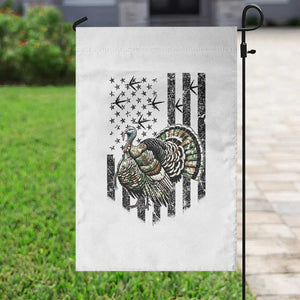 Turkey Hunter Garden Flag Patriotic American Flag Gift TS12 Print Your Wear