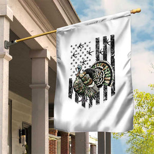 Turkey Hunter Garden Flag Patriotic American Flag Gift TS12 Print Your Wear