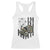 Turkey Hunter Racerback Tank Top Patriotic American Flag Gift - Print Your Wear