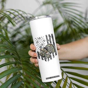Turkey Hunter Skinny Tumbler Patriotic American Flag Gift TS12 Print Your Wear