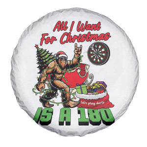 All I Want For Christmas Is A 180 Spare Tire Cover Bigfoot Lover Dartist Gift TS12 Print Your Wear