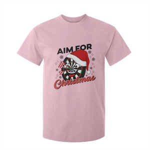 Funny Dart Player Aim For Christmas T Shirt For Kid Gift For Dartist TS12 Light Pink Print Your Wear