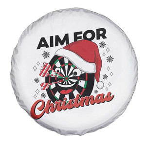 Funny Dart Player Aim For Christmas Spare Tire Cover Gift For Dartist TS12 Print Your Wear