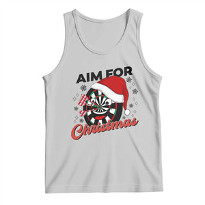 Funny Dart Player Aim For Christmas Tank Top Gift For Dartist TS12 Ash Print Your Wear