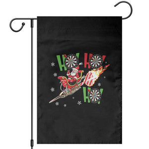 Christmas Dart Game Garden Flag Funny Ho Ho Ho Dart Player Holiday Gift TS12 Black Print Your Wear