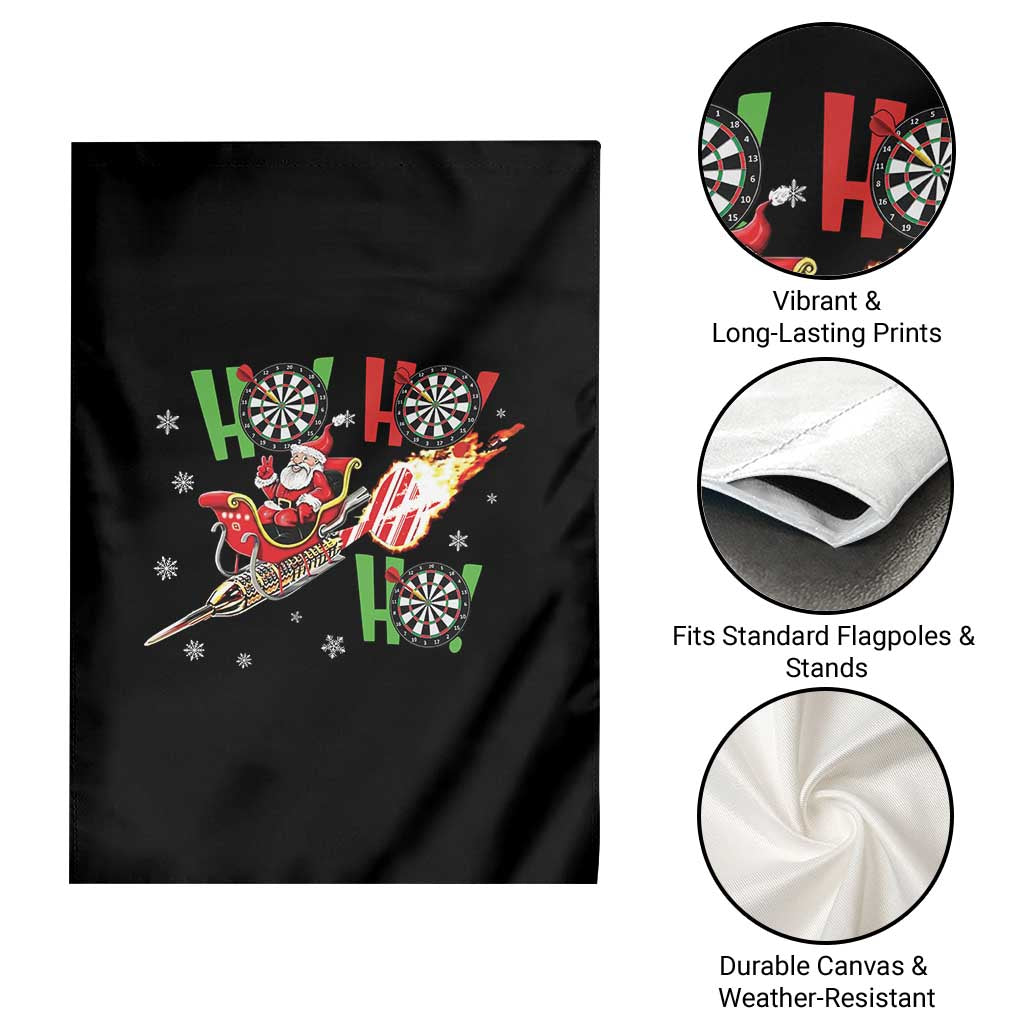 Christmas Dart Game Garden Flag Funny Ho Ho Ho Dart Player Holiday Gift TS12 Print Your Wear