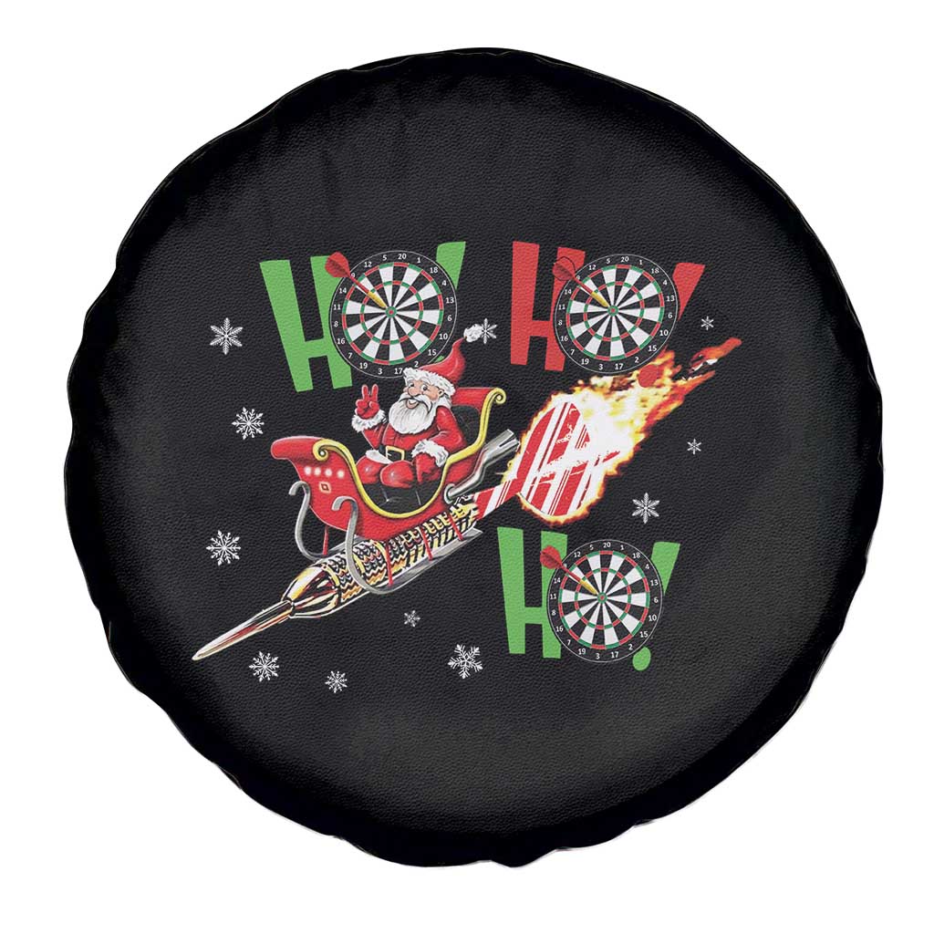 Christmas Dart Game Spare Tire Cover Funny Ho Ho Ho Dart Player Holiday Gift TS12 Print Your Wear