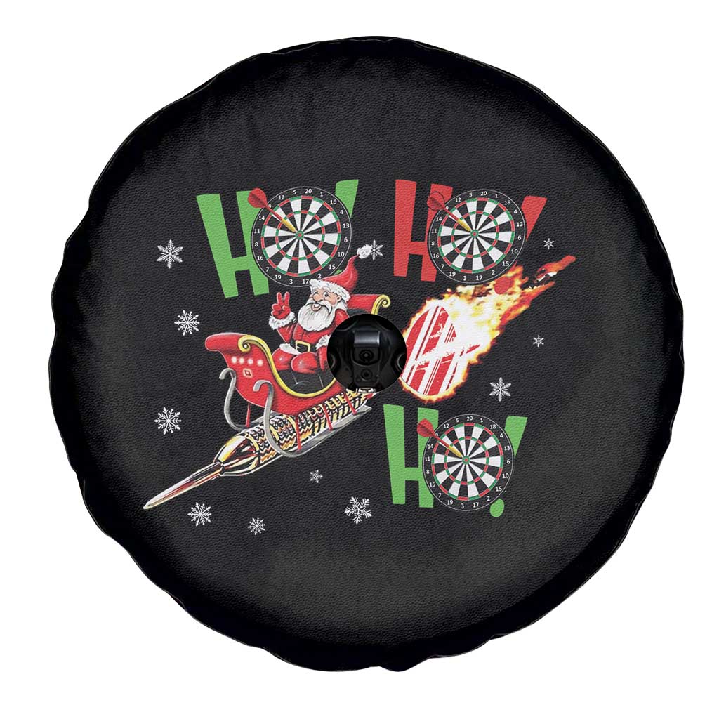 Christmas Dart Game Spare Tire Cover Funny Ho Ho Ho Dart Player Holiday Gift TS12 Print Your Wear