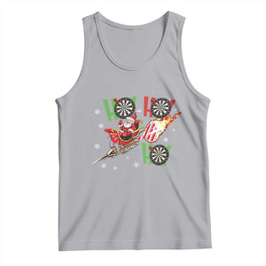 Christmas Dart Game Tank Top Funny Ho Ho Ho Dart Player Holiday Gift TS12 Athletic Heather Print Your Wear