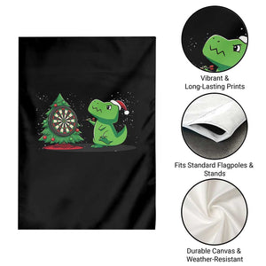 Christmas Dinosaur Dart Player Garden Flag Funny Dino Lover TS12 Print Your Wear