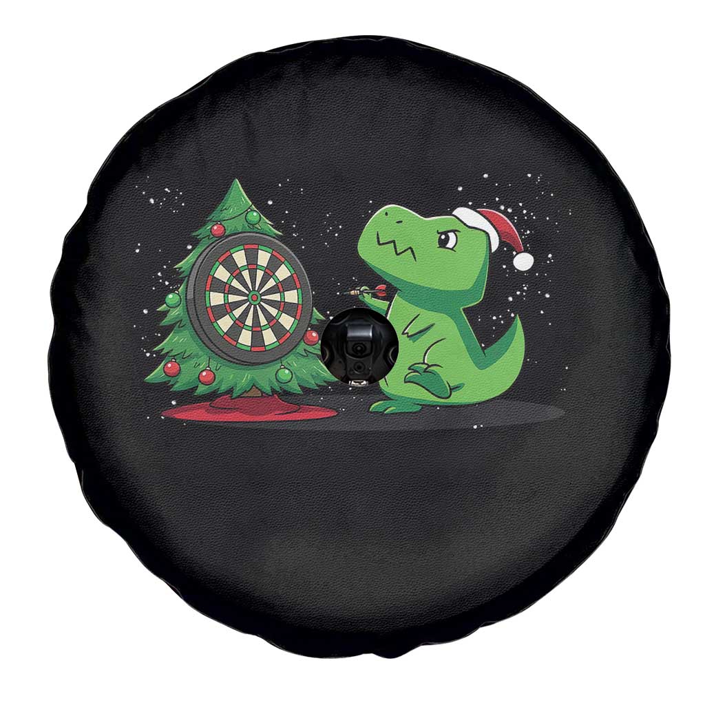 Christmas Dinosaur Dart Player Spare Tire Cover Funny Dino Lover TS12 Print Your Wear