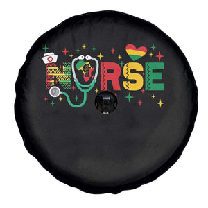 Proud Black Nurse Spare Tire Cover Black History Month Gift TS12 Print Your Wear
