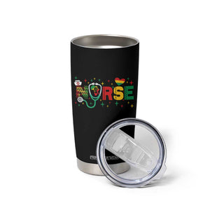 Proud Black Nurse Tumbler Cup Black History Month Gift TS12 Print Your Wear