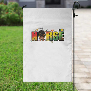 Proud Black Nurse Garden Flag Black History Month Healthcare Gift TS12 Print Your Wear