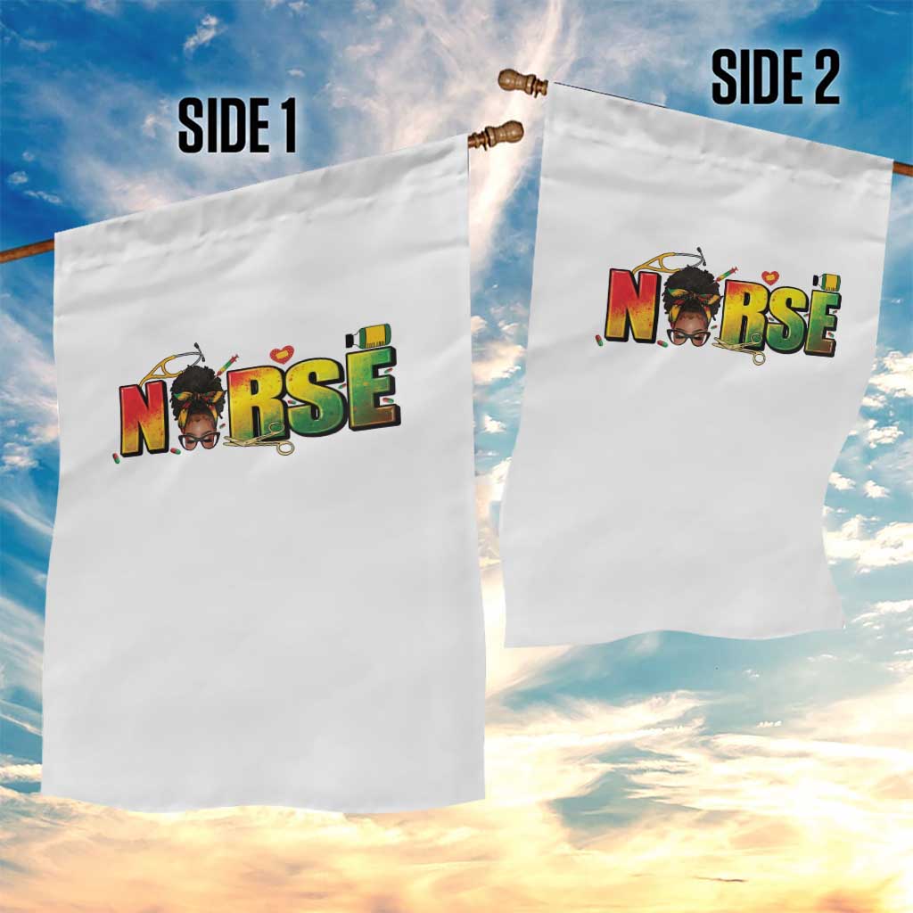 Proud Black Nurse Garden Flag Black History Month Healthcare Gift TS12 Print Your Wear