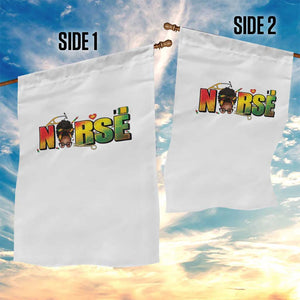 Proud Black Nurse Garden Flag Black History Month Healthcare Gift TS12 Print Your Wear