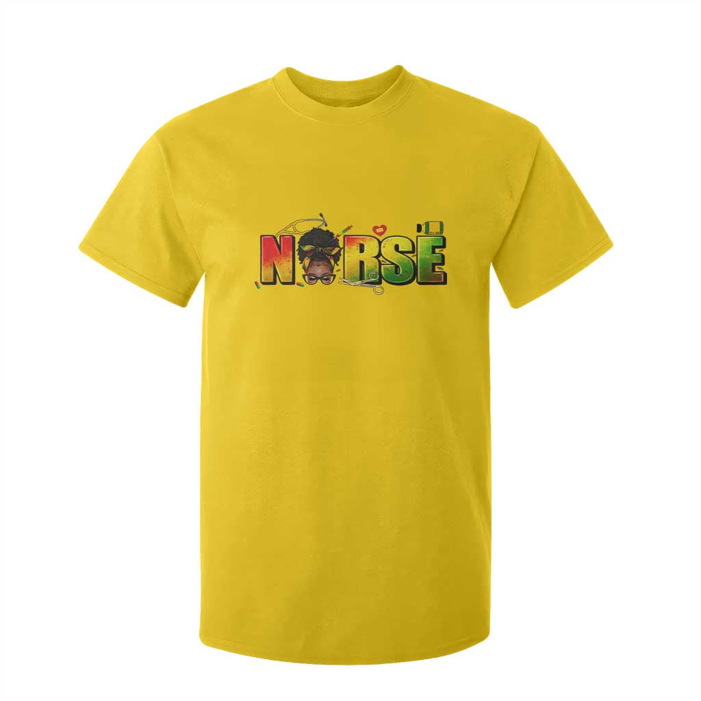 Proud Black Nurse T Shirt For Kid Black History Month Healthcare Gift TS12 Daisy Print Your Wear
