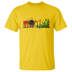 Proud Black Nurse T Shirt Black History Month Healthcare Gift TS12 Daisy Print Your Wear