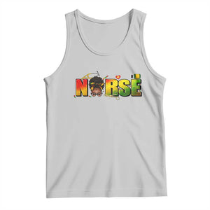Proud Black Nurse Tank Top Black History Month Healthcare Gift TS12 Ash Print Your Wear