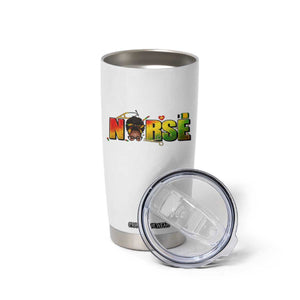 Proud Black Nurse Tumbler Cup Black History Month Healthcare Gift TS12 Print Your Wear