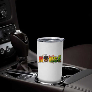Proud Black Nurse Tumbler Cup Black History Month Healthcare Gift TS12 Print Your Wear
