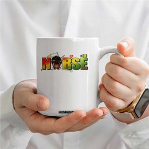 Proud Black Nurse Coffee Mug Black History Month Healthcare Gift TS12 Print Your Wear