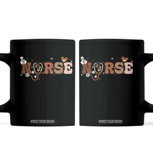 Strong Black Nurse Coffee Mug African American Healthcare Hero Gift TS12 Black Print Your Wear