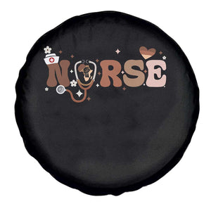 Strong Black Nurse Spare Tire Cover African American Healthcare Hero Gift TS12 Print Your Wear