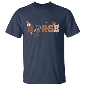 Strong Black Nurse T Shirt African American Healthcare Hero Gift TS12 Navy Print Your Wear