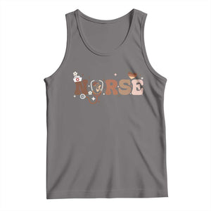 Strong Black Nurse Tank Top African American Healthcare Hero Gift TS12 Deep Heather Print Your Wear
