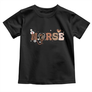 Strong Black Nurse Toddler T Shirt African American Healthcare Hero Gift TS12 Black Print Your Wear