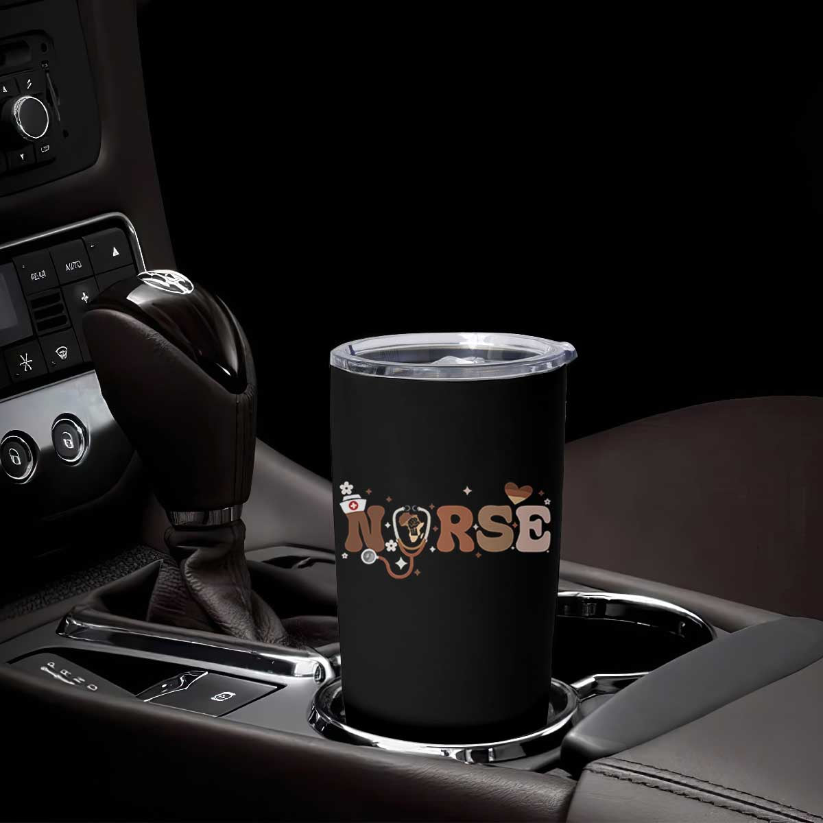 Strong Black Nurse Tumbler Cup African American Healthcare Hero Gift TS12 Print Your Wear