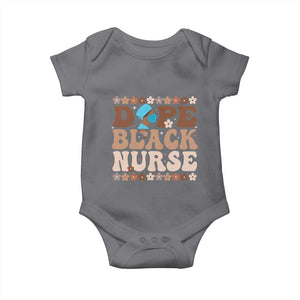 Dope Black Nurse Baby Onesie African American Black Nurse Gift TS12 Charcoal Print Your Wear